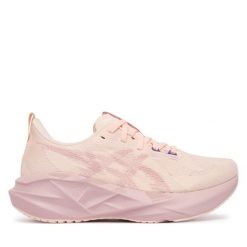 Buty do biegania Asics. Brązowe obuwie sportowe Asics, bez zapięcia, do biegania. Za 459.99 zł.