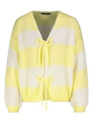 Sublevel Kardigan w kolorze żółto-białym rozmiar: M/L. Białe kardigany Sublevel, l, bez wzorów. Za 108.99 zł.