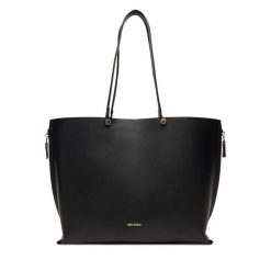 Torebka GINO ROSSI. Czarne shopper Gino Rossi, bez wzorów, bez dodatków. Za 349.99 zł.
