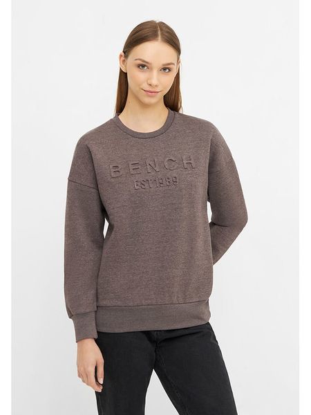 Bench Bluza "Avyanna" w kolorze brązowym rozmiar: 46. Brązowe bluzy Bench, bez wzorów, bez kaptura. Za 100.99 zł.