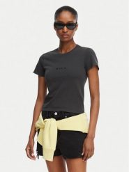 RVCA T-Shirt Forever 23B352509 Czarny Regular Fit. Czarne t-shirty RVCA, l, bez wzorów, z bawełny, bez kołnierzyka, bez ramiączek. Za 139.99 zł.