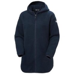 Damska bluza dresowa Helly Hansen Maude Pile. Niebieskie bluzy Helly Hansen, m, bez wzorów, z dresówki, bez kaptura. Za 518.90 zł.
