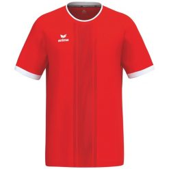 Koszulka Erima Libero 125. Czerwone bluzki Erima, bez wzorów, sportowe, bez kołnierzyka, bez ramiączek. Za 131.50 zł.