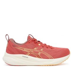 Buty do biegania Asics. Czerwone obuwie sportowe Asics, bez zapięcia, do biegania. Za 489.99 zł.