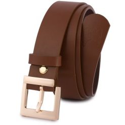 Pasek skórzany BELTIMORE r.90-105 cm D67 brązowy. Brązowe paski bez wzorów. Za 60.49 zł.
