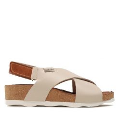 Sandały Pikolinos. Sandały Pikolinos, bez wzorów, bez obcasa, na płaskiej podeszwie, bez zapięcia. Za 339.99 zł.