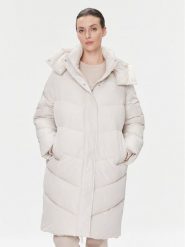 Calvin Klein Płaszcz zimowy Modern K20K205948 Écru Relaxed Fit. Płaszcze Calvin Klein, na zimę, m, bez wzorów, z syntetyku, bez kaptura. Za 1,049.00 zł.