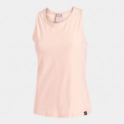 Tank top sportowy damski Joma Oasis. Czerwone koszulki sportowe Joma, bez wzorów, z bawełny, bez ramiączek, na fitness i siłownię. Za 114.99 zł.