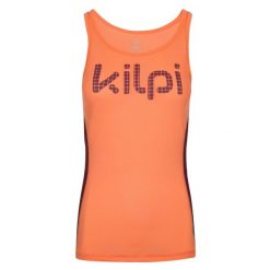 Damski top funkcjonalny Kilpi SLINKY-W. Czerwone topy Kilpi, s, bez wzorów, bez kołnierzyka, bez ramiączek. Za 138.03 zł.