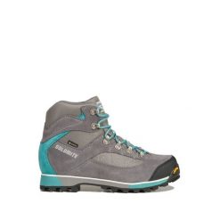 Buty trekkingowe damskie DOLOMITE ZERNEZ GTX szare turkusowe. Szare trekkingi Dolomite, trekkingowe. W wyprzedaży za 520.00 zł.