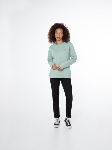 Bluza damska Protest PRTMAHIA sweatshirt. Zielone bluzy Protest, m, bez wzorów, bez kaptura. Za 152.99 zł.