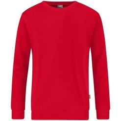 Bluza Jako Organic. Czerwone bluzy JAKO, m, bez wzorów, z bawełny, bez kaptura. Za 284.00 zł.