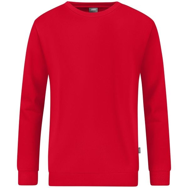 Bluza Jako Organic. Czerwone bluzy JAKO, m, bez wzorów, z bawełny, bez kaptura. Za 237.50 zł.