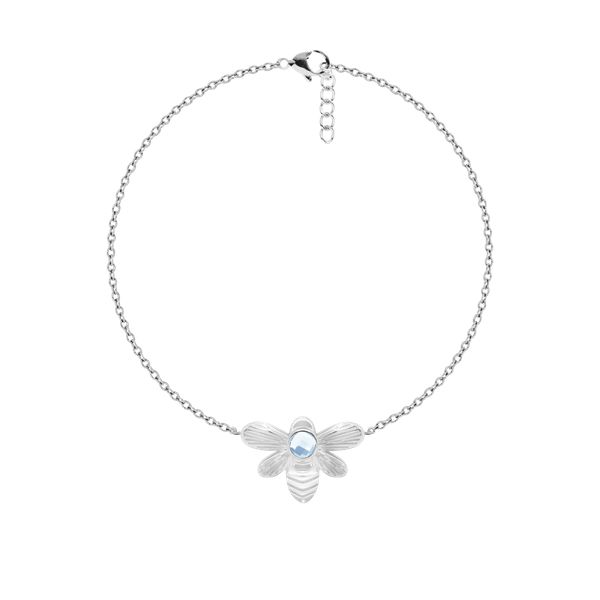 Bransoletka łańcuszkowa Honey mini, posrebrzana. Bransoletki Lilou, posrebrzane. Za 239.00 zł.