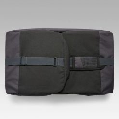 Torba sportowa Kipsta Hardcase 75 L. Czarne torby na ramię DECATHLON, bez wzorów, z gumy, sportowe, na ramię, duże, bez dodatków. Za 129.99 zł.