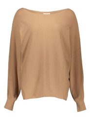 Sublevel Sweter w kolorze jasnobrązowym rozmiar: M/L. Brązowe swetry Sublevel, l, bez wzorów, bez ramiączek. Za 114.71 zł.