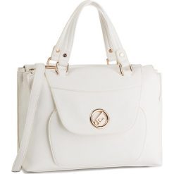 Torebka LIU JO - M Satchel N19130 E0033 Off White 01065. Białe torebki klasyczne Liu Jo, bez wzorów, ze skóry ekologicznej, bez dodatków. W wyprzedaży za 319.00 zł.