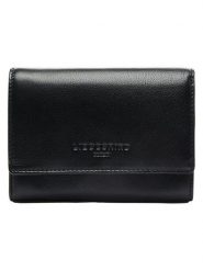 Liebeskind Berlin Skórzany portfel w kolorze czarnym - 13 x 10 x 3 cm rozmiar: onesize. Czarne portfele Liebeskind Berlin, bez wzorów, z materiału. Za 225.05 zł.