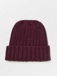 Becksöndergaard Czapka beanie w kolorze bordowym rozmiar: onesize. Czerwone czapki Becksöndergaard, bez wzorów, z materiału. Za 82.99 zł.