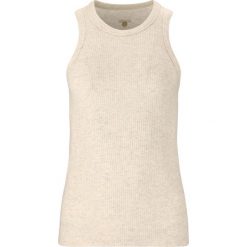 Damski tank top Athlecia Lankae. Brązowe topy ENDURANCE, bez wzorów, bez kołnierzyka, bez ramiączek. Za 149.50 zł.