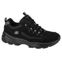 Buty sportowe Sneakersy damskie, Skechers I-Conik. Czarne obuwie sportowe Skechers, bez zapięcia, trekkingowe. Za 159.99 zł.