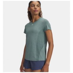 T-Shirt Koszulka Damska Under Armour Sportowa Treningowa. Koszulki sportowe Under Armour, bez wzorów, bez ramiączek, do biegania. Za 199.99 zł.