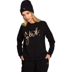 Czapka Beanie z Haftem - Czarna. Czarne czapki MOE, bez wzorów, z bawełny. Za 96.90 zł.