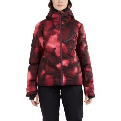 Damska kurtka narciarska Fundango Elyra Padded. Czerwone kurtki narciarskie FUNDANGO, m, bez wzorów, bez kaptura, narciarskie. Za 589.90 zł.