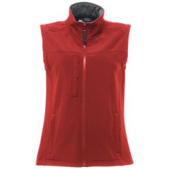 Ocieplana Damska Softshell. Czerwone kurtki sportowe Regatta, xl, bez wzorów, z softshellu, bez kaptura, trekkingowe. Za 133.99 zł.