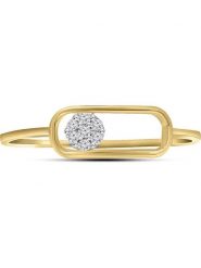 Diamant Vendôme Złoty pierścionek z diamentami rozmiar: 51. Żółte pierścionki Diamant Vendöme, z diamentem, złote. Za 652.99 zł.