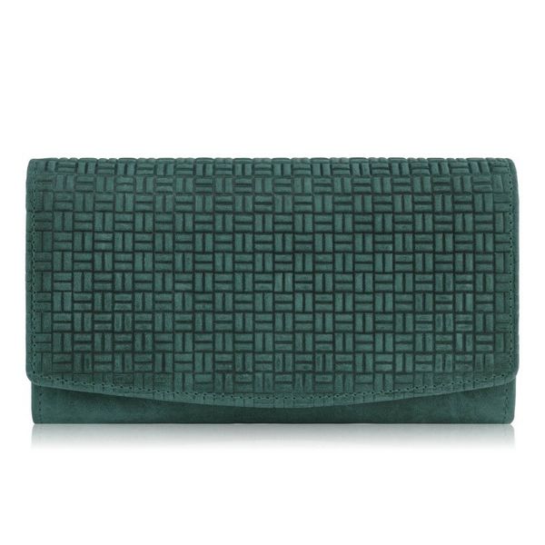 Portfel skórzany vintage zielony Paolo Peruzzi T-109-HGR. Zielone portfele PAOLO PERUZZI, bez wzorów, ze skóry. Za 69.00 zł.