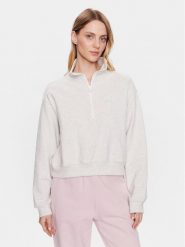 New Balance Bluza WT31501 Szary Oversize. Szare bluzy New Balance, l, bez wzorów, z bawełny, bez kaptura. Za 249.99 zł.