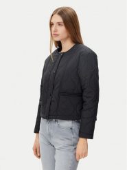 Morgan Kurtka przejściowa 251-GBOWIE Czarny Regular Fit. Czarne kurtki Morgan, bez wzorów, z syntetyku, bez kaptura. Za 309.99 zł.