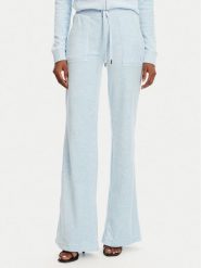 Juicy Couture Spodnie dresowe Layla JCSEBJ001 Błękitny Flared Leg. Niebieskie spodnie dresowe Juicy Couture, xxs, bez wzorów, z dresówki. Za 269.99 zł.