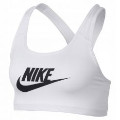Stanik Sportowy Nike Bra Swoosh Futura. Białe bielizna sportowa Nike, xs, bez wzorów. Za 126.00 zł.