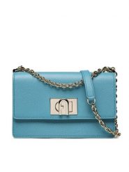 Furla Torebka BAFKACOARE0002254S1007 Niebieski. Niebieskie torebki klasyczne Furla, bez wzorów, ze skóry, bez dodatków. Za 1,149.00 zł.