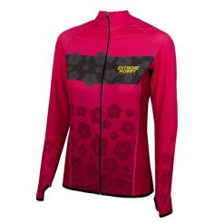 Bluza damska do biegania rozpinana EXTREME HOBBY FLOWERS. Czerwone bluzy EXTREME HOBBY, na jesień, xl, bez wzorów, z elastanu, bez kaptura. Za 219.00 zł.
