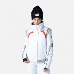 Kurtka narciarska damska Rossignol W Lunar Ski Jacket. Białe kurtki narciarskie Rossignol, m, bez wzorów, bez kaptura, narciarskie. W wyprzedaży za 4,409.00 zł.