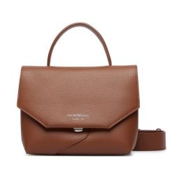 Torebka Emporio Armani. Brązowe torebki klasyczne Emporio Armani, bez wzorów, bez dodatków. Za 1,933.99 zł.