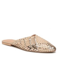 Klapki Lasocki. Brązowe klapki Lasocki, bez wzorów, bez obcasa. Za 229.99 zł.