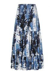 TATUUM Spódnica "Efiana" w kolorze niebieskim rozmiar: 42. Niebieskie spódnice Tatuum, bez wzorów, z wiskozy, maxi. Za 190.63 zł.