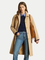 LAUREN RALPH LAUREN Płaszcz wełniany 297P04140002 Beżowy Regular Fit. Brązowe płaszcze Lauren Ralph Lauren, na zimę, bez wzorów, z syntetyku, bez kaptura. Za 1,899.00 zł.