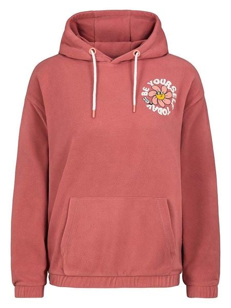 Sublevel Bluza w kolorze koralowym rozmiar: XS. Czerwone bluzy Sublevel, xs, bez wzorów, z kapturem. Za 126.75 zł.