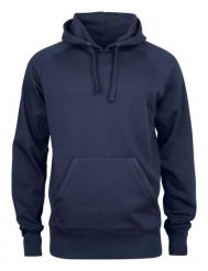 Clique bluza z kapturem Helix z mieszanki bawełny – dark navy. Niebieskie bluzy CLIQUE, s, bez wzorów, z bawełny, z kapturem. Za 301.36 zł.