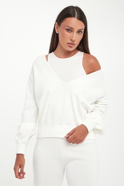 Sweter + top damski Ottone MM. Swetry MM, xs, bez wzorów, bez ramiączek. Za 1,419.00 zł.