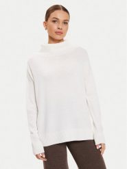 Max Mara Leisure Golf Superbo 2426366148 Biały Relaxed Fit. Białe golfy Max Mara Leisure, s, bez wzorów, z wełny, bez ramiączek. Za 609.99 zł.