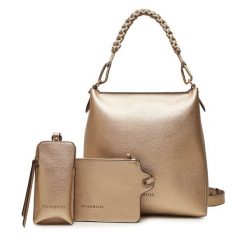 Torebka Hispanitas. Żółte torebki klasyczne Hispanitas, bez wzorów, bez dodatków. Za 519.99 zł.