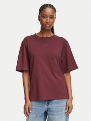 BOSS T-Shirt Enis 50523256 Czerwony Regular Fit. Czerwone t-shirty Boss, s, bez wzorów, z bawełny, bez kołnierzyka, bez ramiączek. Za 229.99 zł.