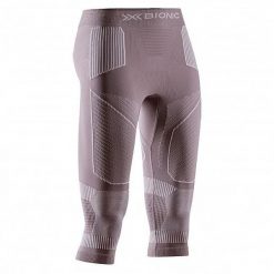 Legginsy termoaktywne damskie 3/4 X-Bionic Energy Accumulator Light Lavender. Fioletowe bielizna sportowa XBIONIC, bez wzorów. W wyprzedaży za 408.00 zł.