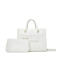 Torebka Elisabetta Franchi. Białe torebki klasyczne Elisabetta Franchi, bez wzorów, bez dodatków. Za 1,179.00 zł.